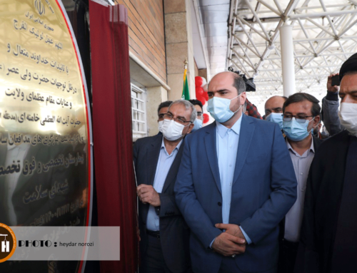 آیین افتتاحیه بیمارستان شهدای سلامت شهرستان ملارد با حضور وزیر محترم بهداشت